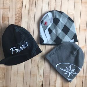 3 Polaris hats